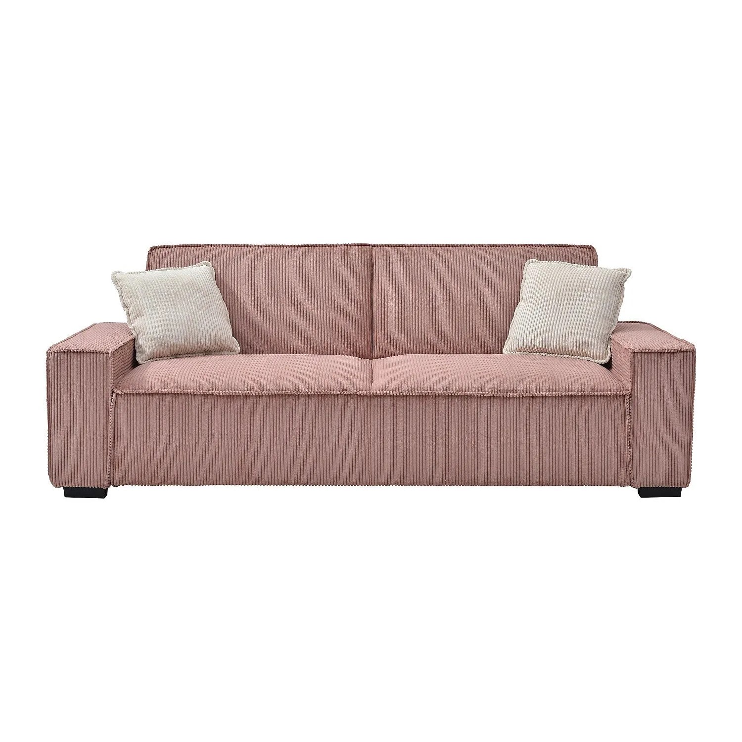 Vente-unique Schlafsofa Sekota Rosa 230 cm