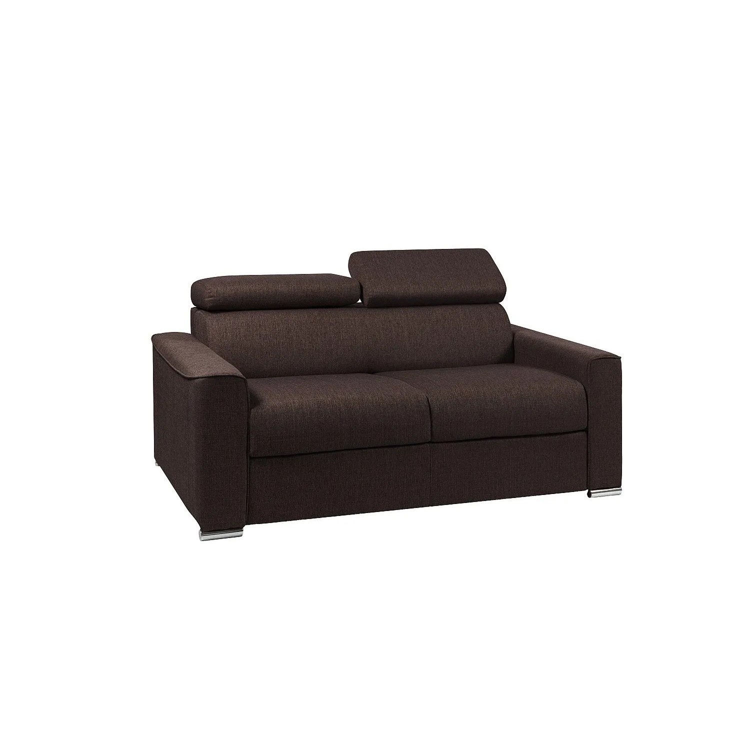 Vente-unique Schlafsofa Vizir Schokoladenbraun 176 cm