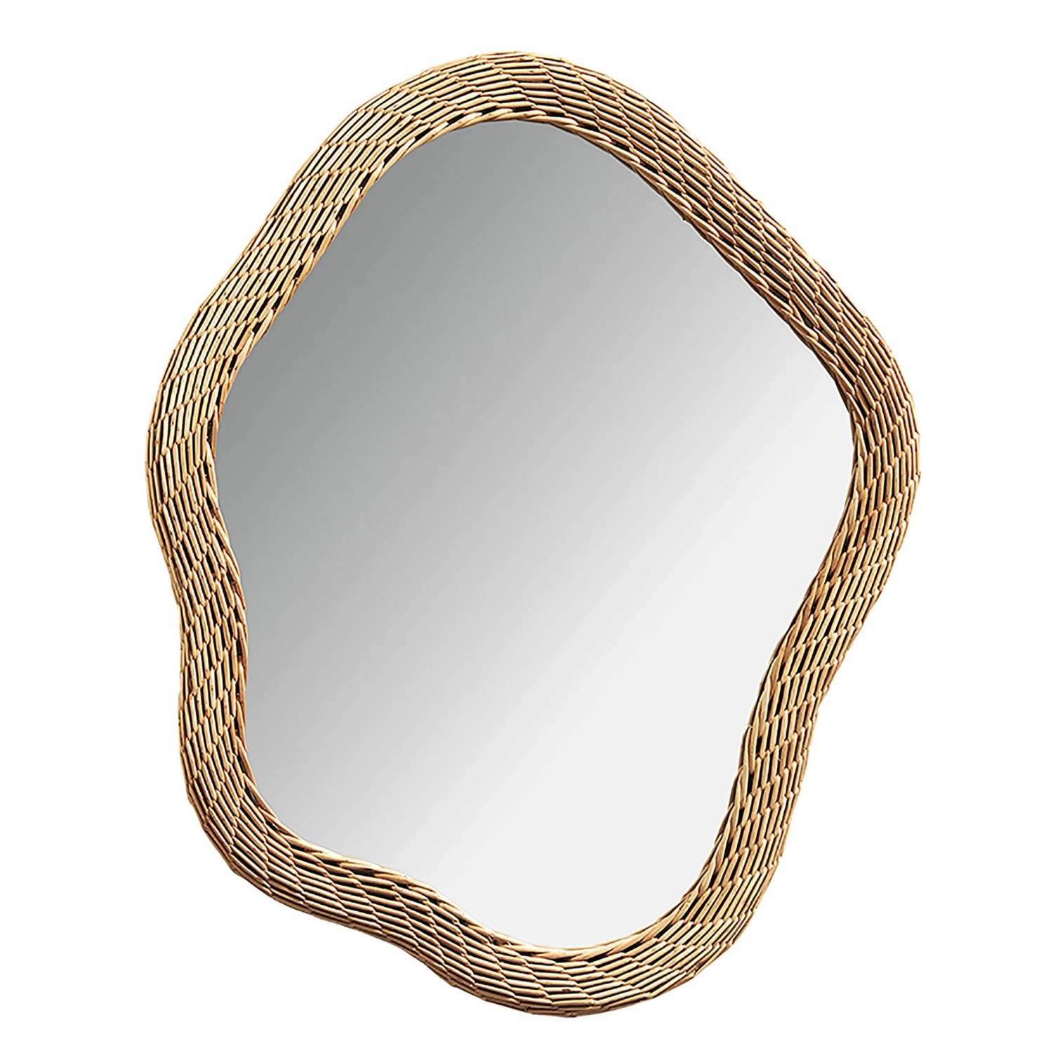 Kobolo Spiegel Wandspiegel LUCA mit Rahmen Weide günstig online kaufen