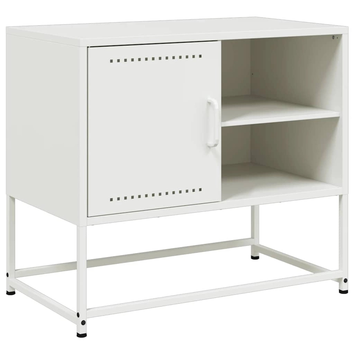 vidaXL TV-Schrank Weiß 68x39x60,5 cm Stahl 846523 günstig online kaufen