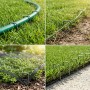 Verzinkte Bodenanker fixieren Gartenschlauch, Kabel, Netz und Kunstrasen. Rostbeständige Erdspieße für Camping & Garten.