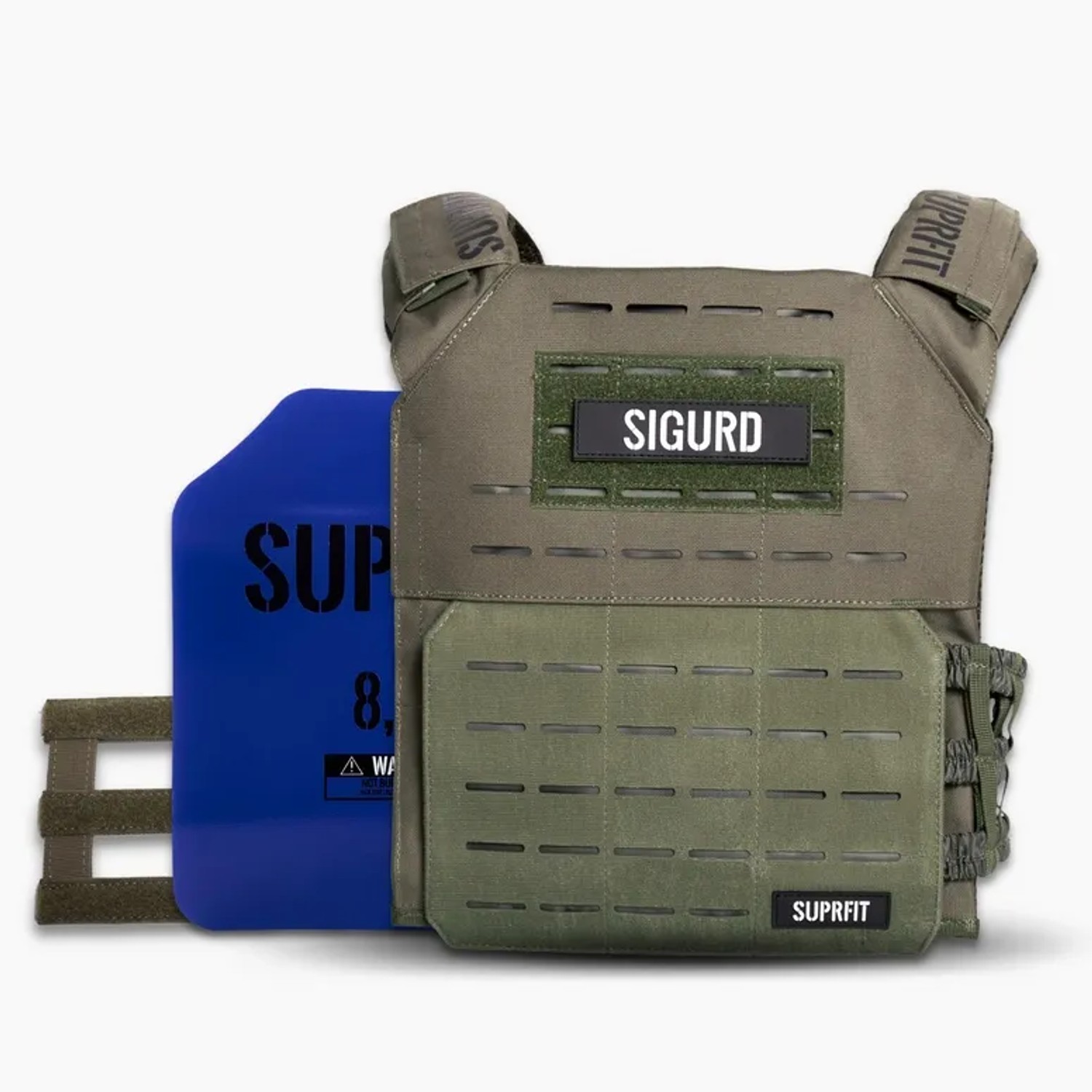 Suprfit Sigurd 3D Gewichtsweste Olive 2 x 4 KG