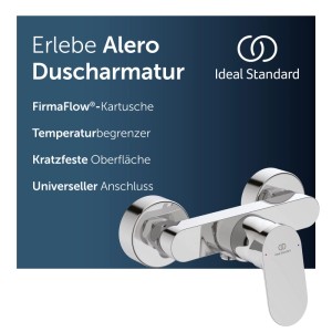 Ideal Standard Alero Brausearmatur Langlebige Duscharmatur Chrom
