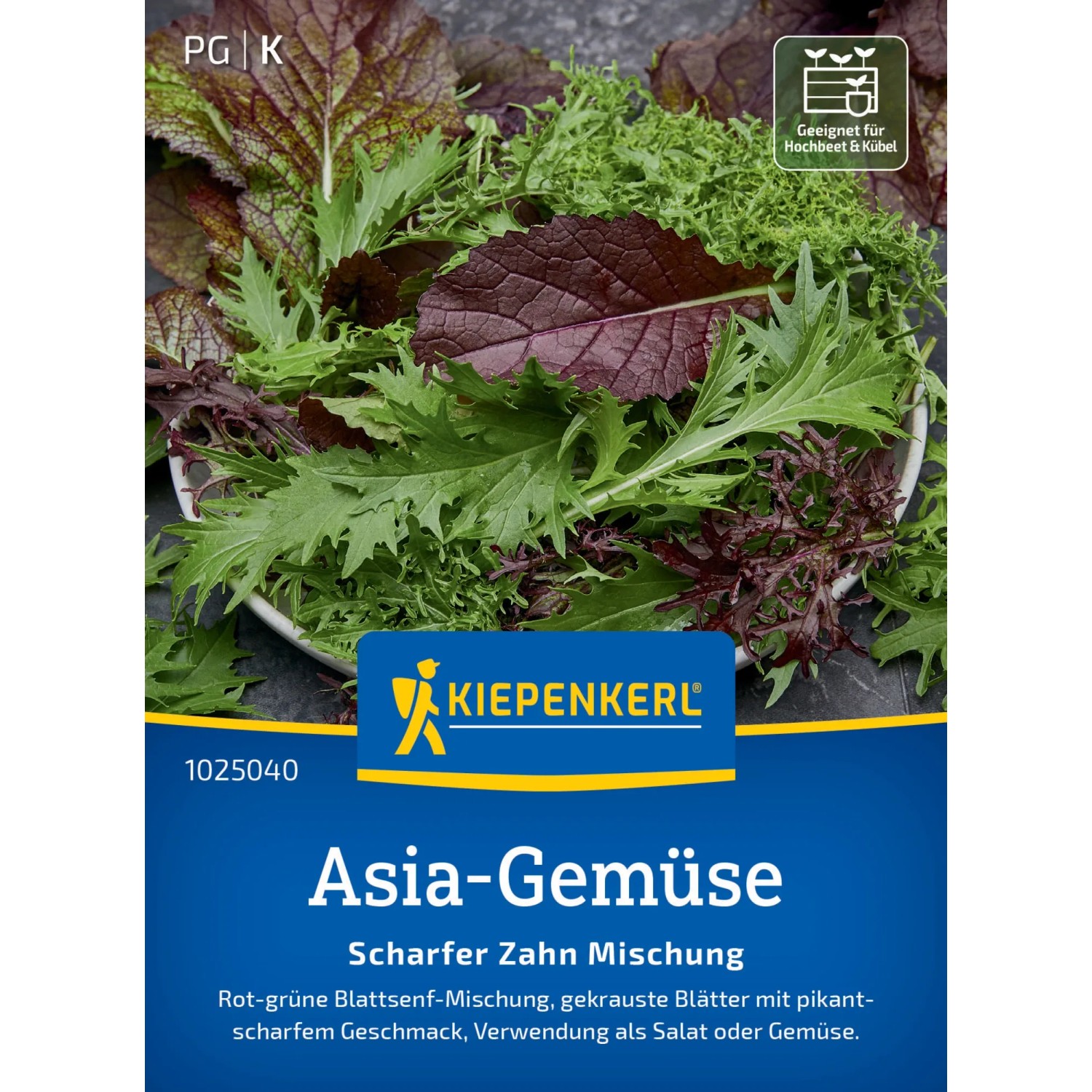 Kiepenkerl Blattsenf "Scharfer Zahn Mix"