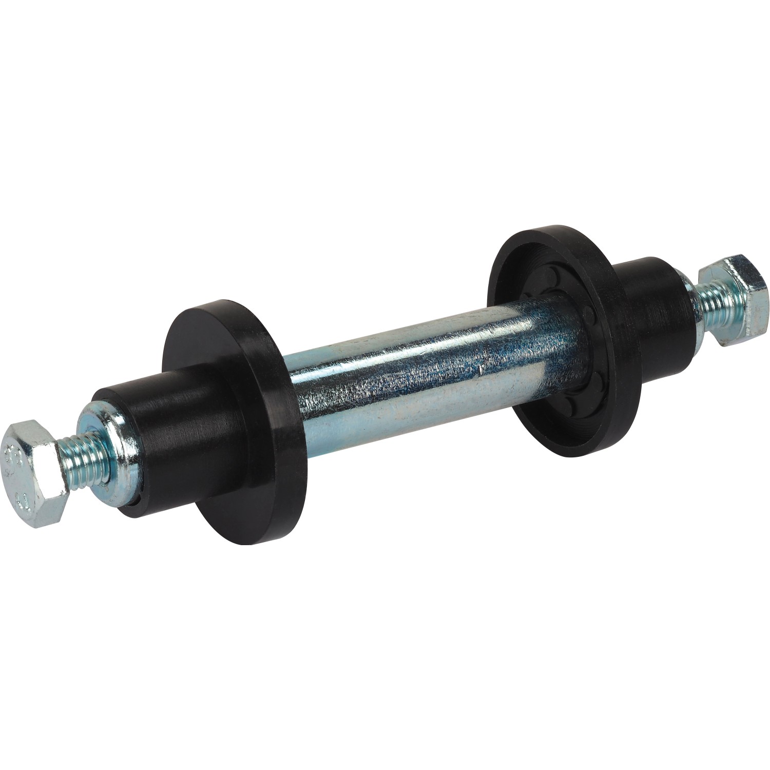 Achse für Schubkarre mit Staubkappen 76 mm