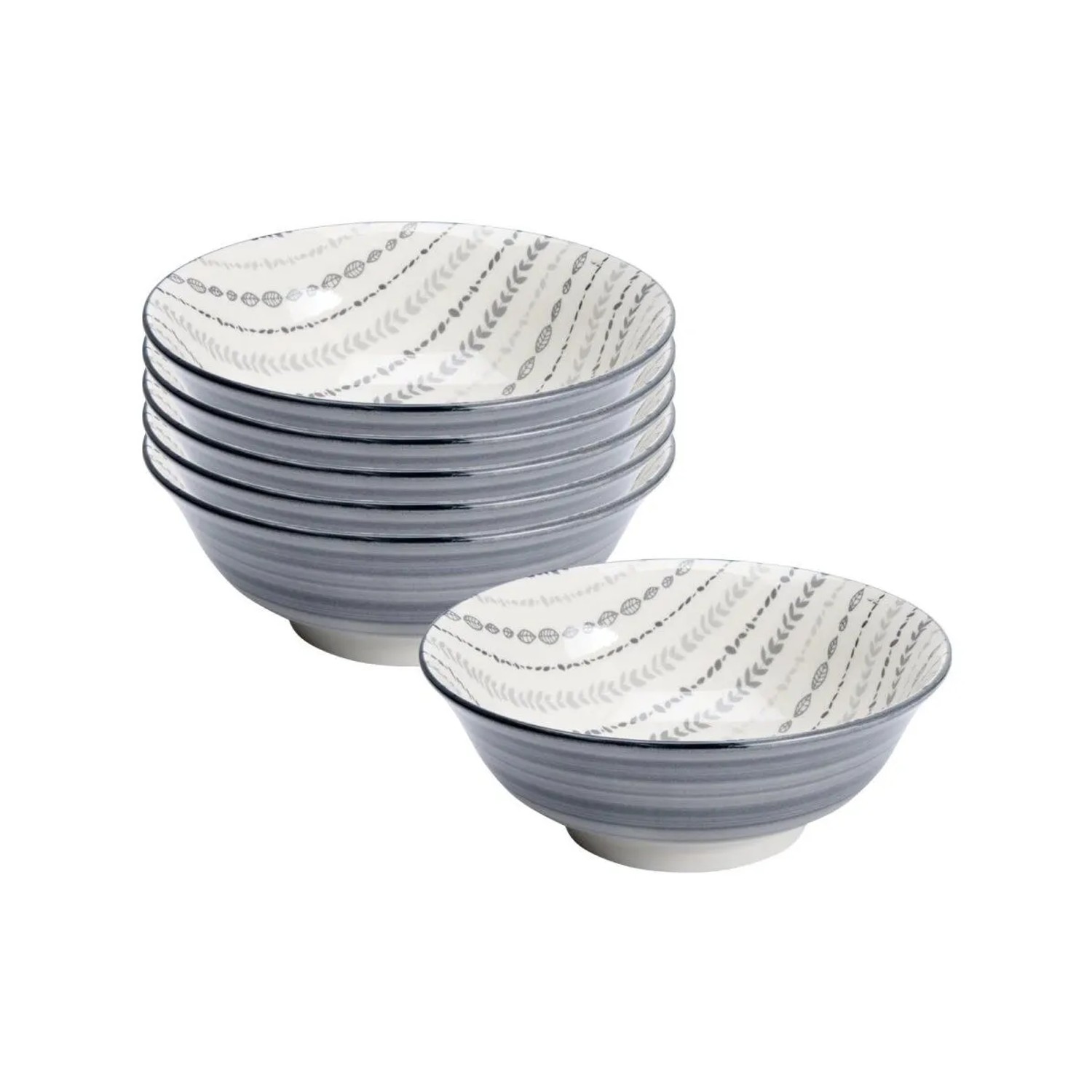 Ritzenhoff & Breker Sendai Beilagenschale 11,5 cm 6er Set Ranke