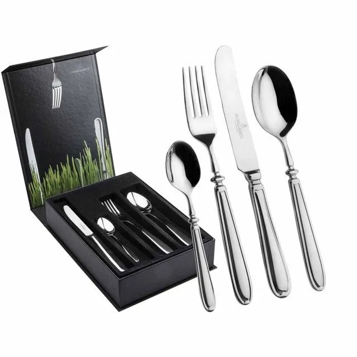 Picard & Wielpütz Landhaus Tafelbesteck 24-teilig inkl. Besteckbox