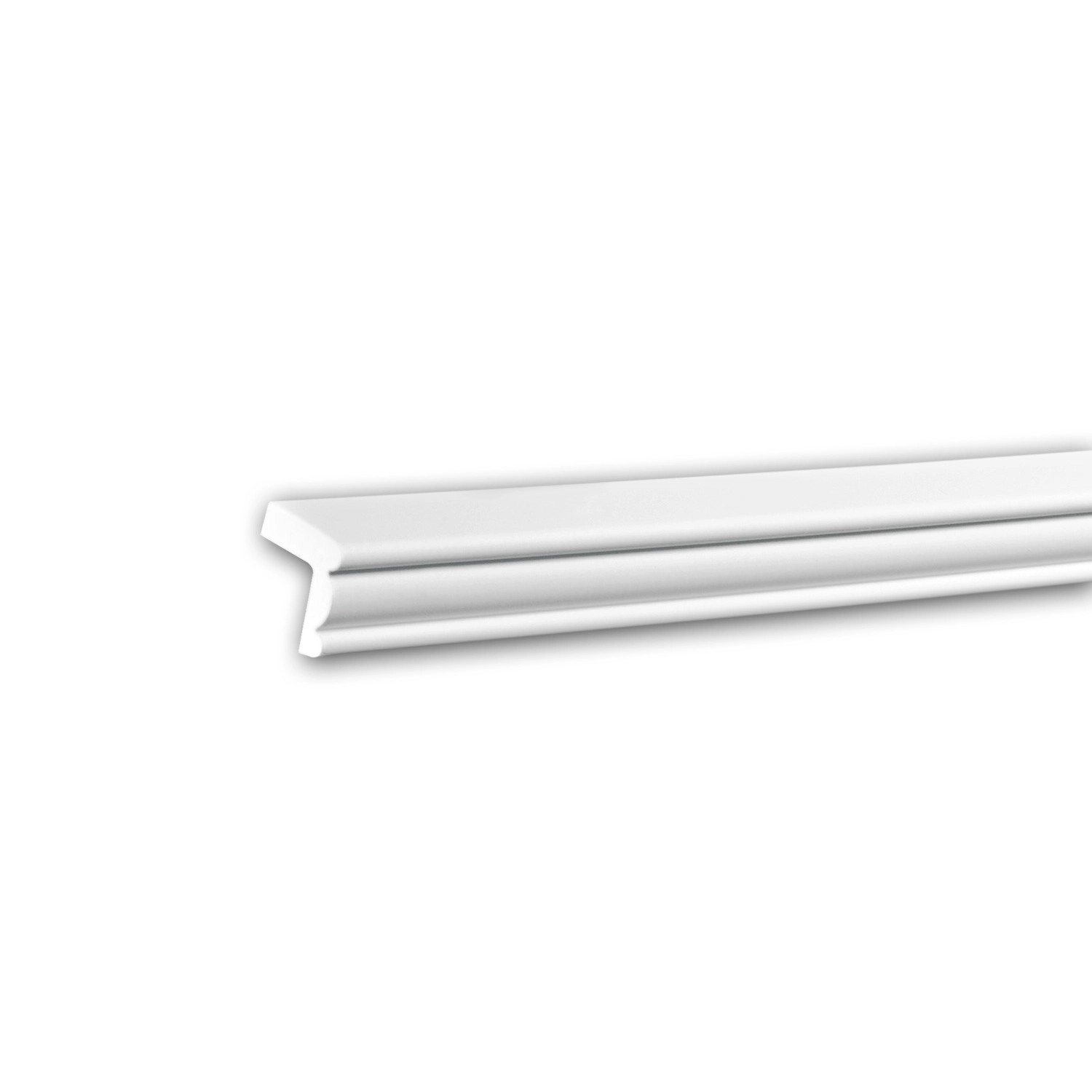 Thumbnail - PROFHOME 150258F Flexible Eckleiste Stuckleiste aus Flexiblem Polyurethan 2 m 200 cm x 2,5 cm x 2,7 cm Weiß