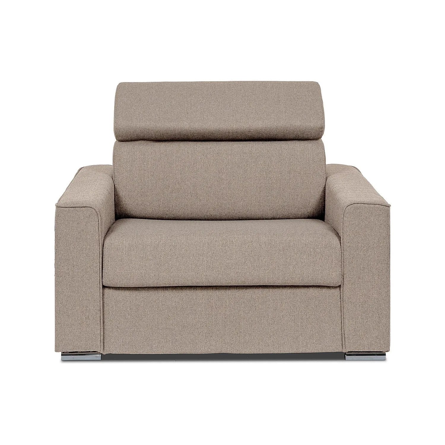 Vente-unique Schlafsessel Vizir Beige 127 cm