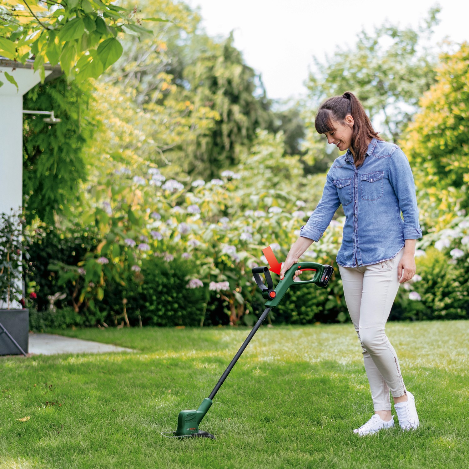 Bosch Akku-Rasentrimmer EasyGrassCut 18V-26 Solo günstig online kaufen