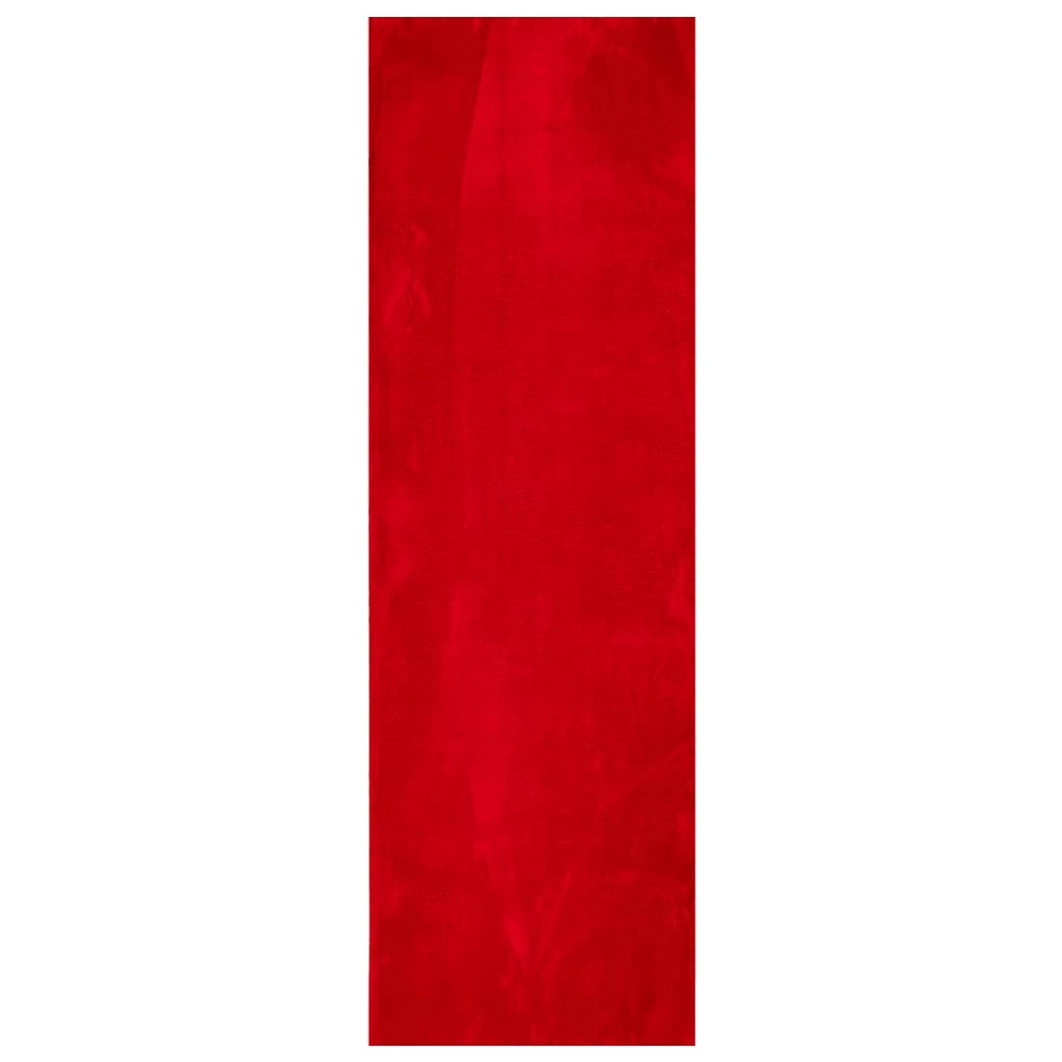 vidaXL Teppich Huarte Kurzflor Weich Und Waschbar Rot 80x250 Cm 1931332 günstig online kaufen