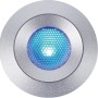 LED Bodeneinbauleuchte Budoni, rund, silber, mit Farbwechsel (RGB), 5er-Set.