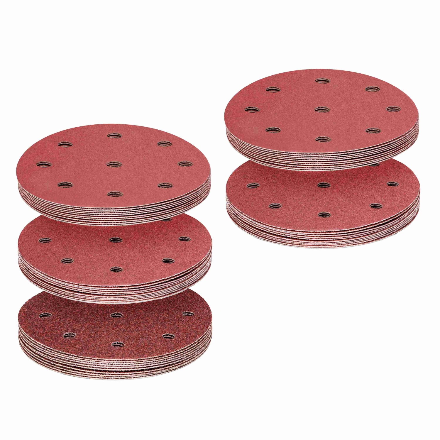 Klingspor Klett Schleifscheibe PL28CK 125 mm 8+1 Lochung Korn 240 50 Stück