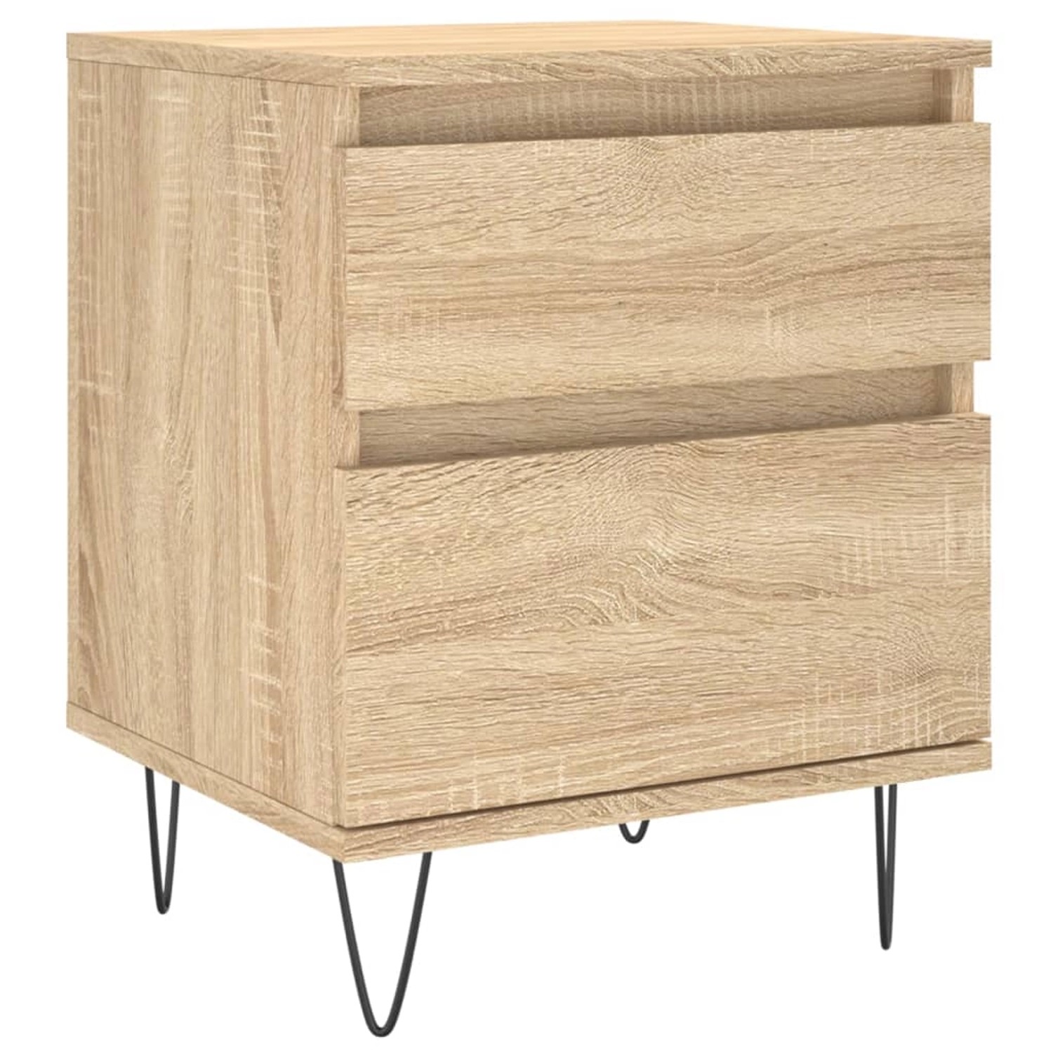 vidaXL Nachttisch Sonoma-Eiche 40x35x50 cm Holzwerkstoff Modell 5 günstig online kaufen