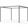 Siena Garden Pergola Schattenmanufaktur, 315x315x218 cm, anthrazitfarbenes Aluminiumgestell.