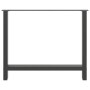 vidaXL Esstischbeine Anthrazit 2 Stk 100x72-73 cm Stahl 4013322_5
