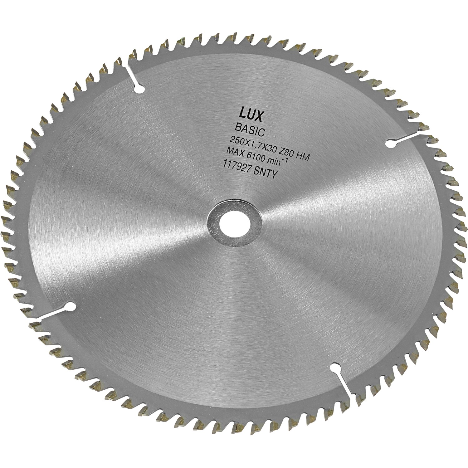 LUX HM-Kreissägeblatt Holz Ø 250 mm 80 Zähne