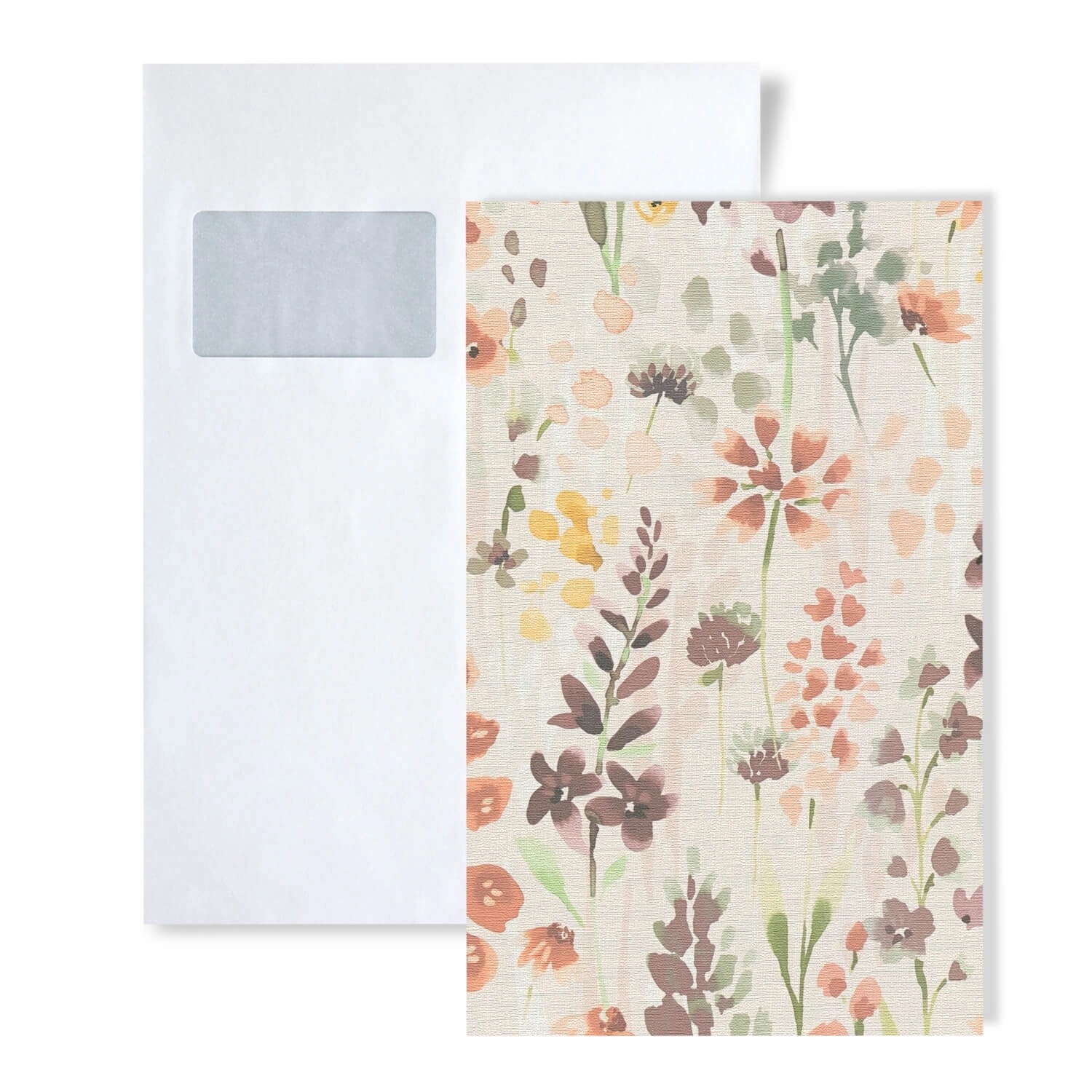 PROFHOME 1 MUSTERSTÜCK S-396062-GU DIN A4 MUSTER der Aquarell-Stil Tapete günstig online kaufen