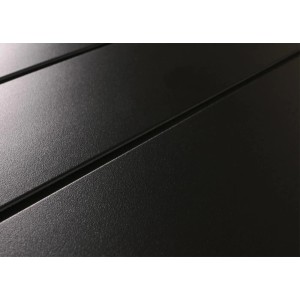 CHEFGASTRO Alu-Esstisch 72x140x80cm Wetterfest Anthrazit