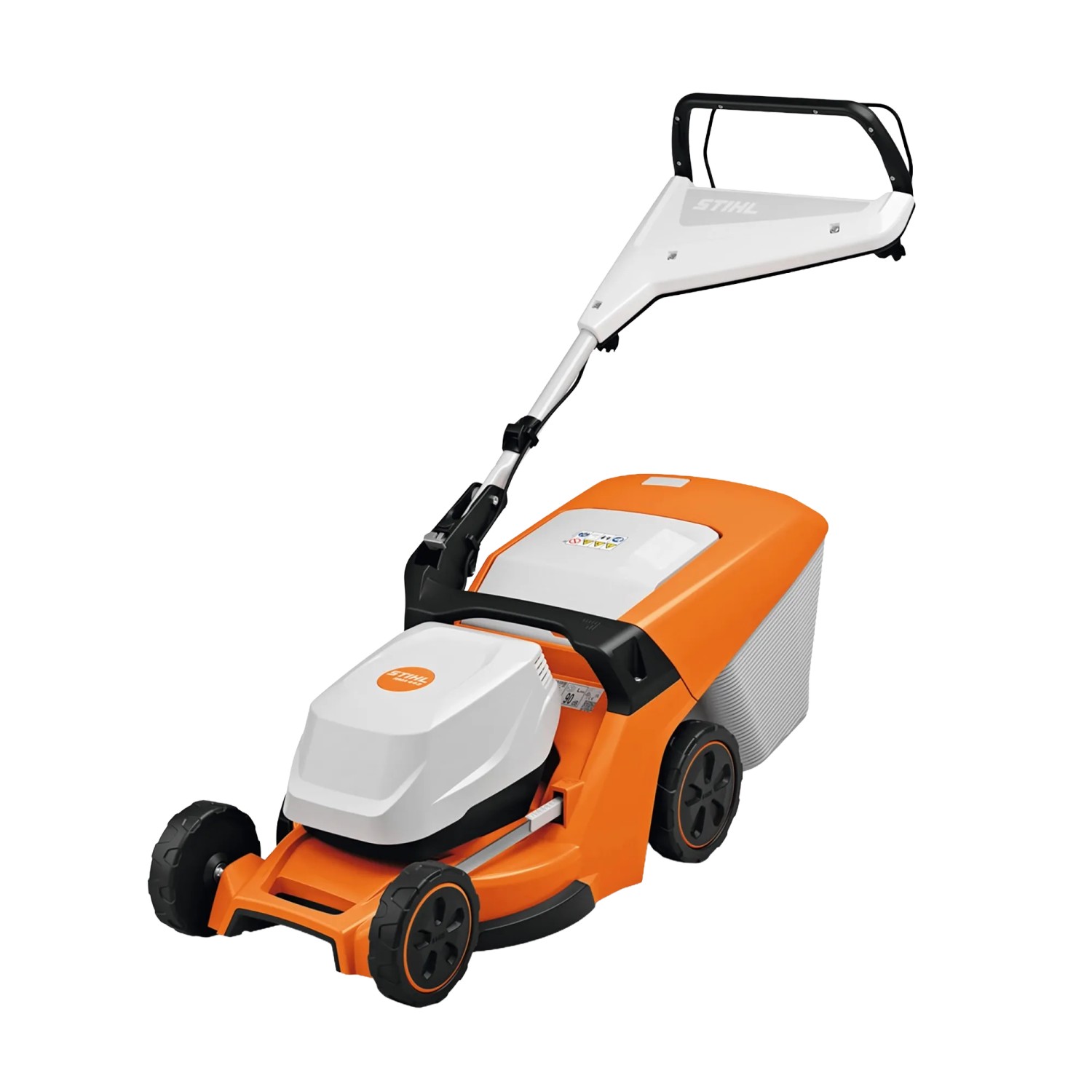 Stihl Akku-Rasenmäher RMA 443 ohne Akku und Ladegerät Orange-Grau