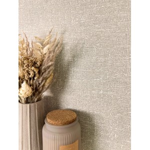 Newroom Vliestapete Kalifa Taupe Unifarbe Modern FSC®