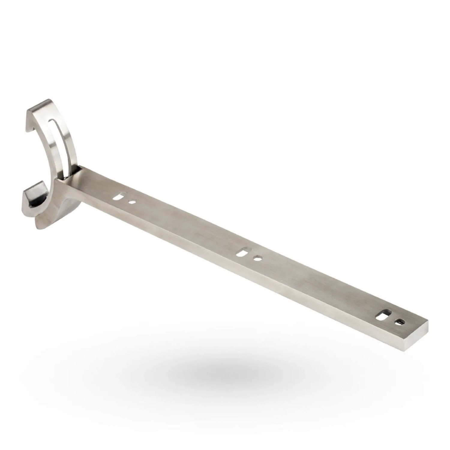 SOTECH Justierbarer Tablarträger für Wände und Dachschrägen Edelstahl Gebürstet