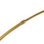 QAZQA Moderne Bogenlampe Messing mit Weißem Schirm Arc Basic_8