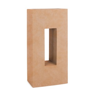 Pflanzwerk Hochbeet Pflanzkübel Vista Premium Frostbeständig 92 cm Terrakotta