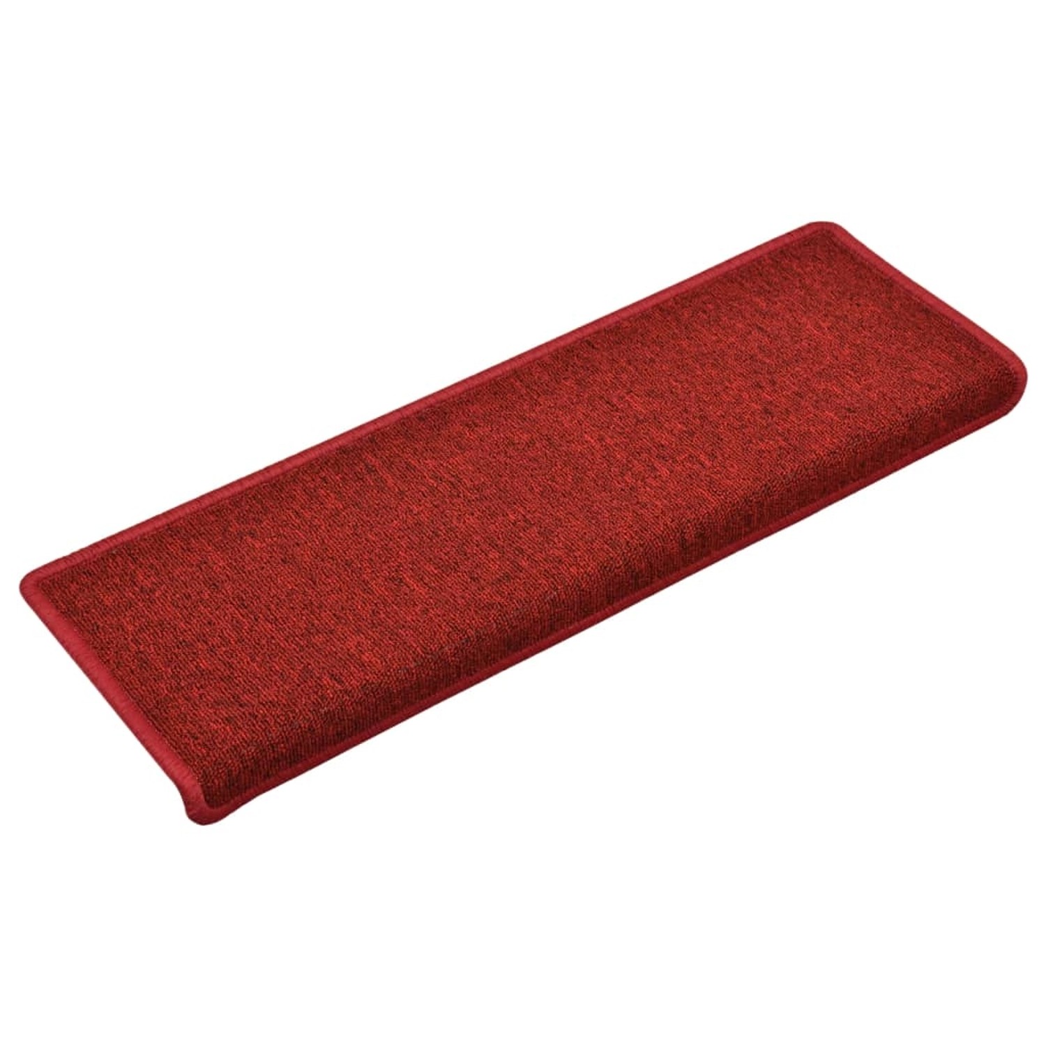 vidaXL Stufenmatten 15 Stk 65x21x4 cm Bordeaux Rechteckiger Rand 134572 günstig online kaufen