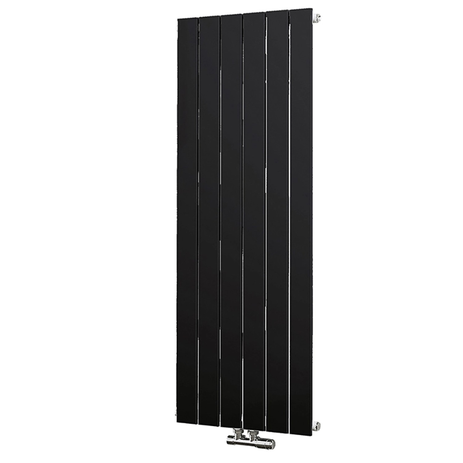 Schulte Design-Heizkörper Aachen mit Mittelanschluss 621Watt  Schwarz 120 x 46,4