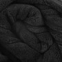 Bestlivings Babydecke Mikrofaser, schwarz, 90x140 cm, kuschelig weich.