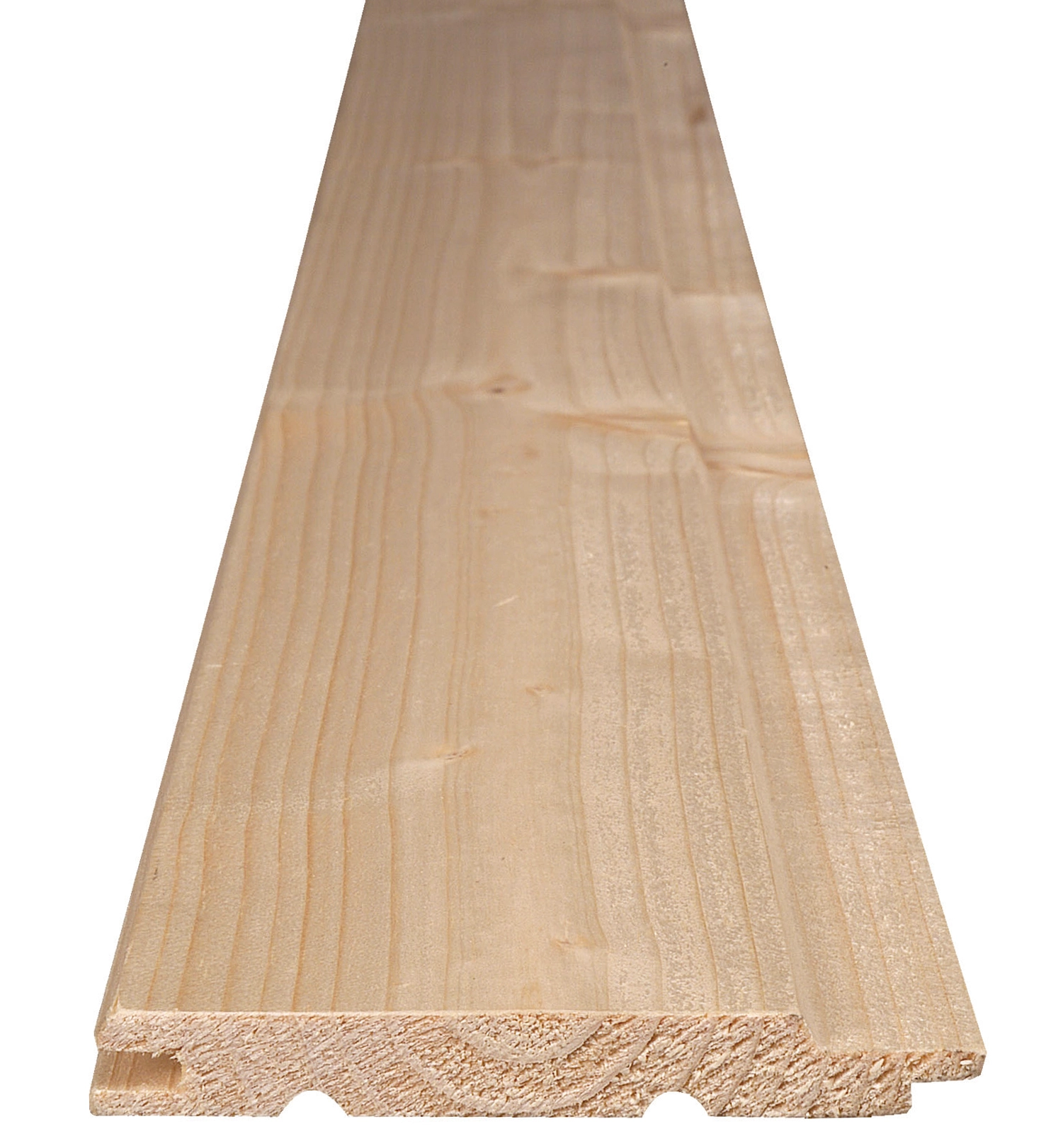 Profilholz Fichte/Tanne Nut und Feder 12,5 mm x 96 mm x 2500 mm kaufen