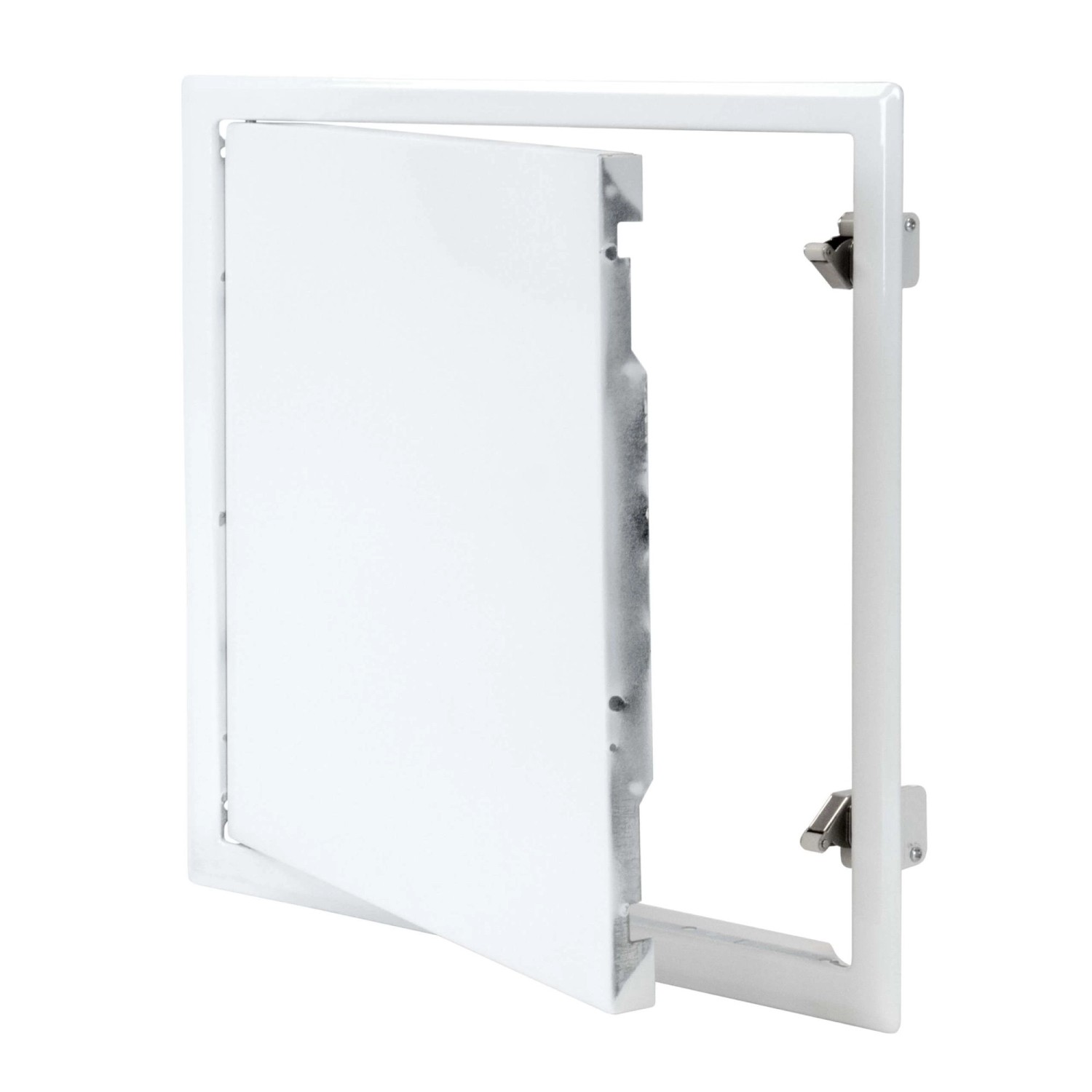 Protektor Revisionsklappe 30cm x 30cm mit Schnappverschluss Stahl Weiß