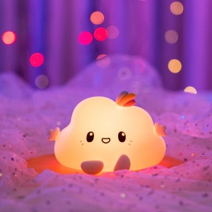 X4-Life LED-Nachtlicht Wolke, warmweiß & RGB, Touch-Steuerung für Kinderzimmer.