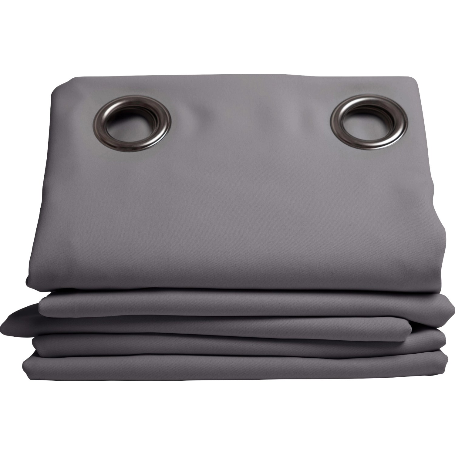 Moondream Wärmeschutzvorhang, mittelgrau, 260x145 cm, mit Ösen für Gardinenstange.