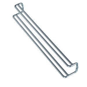 Wenko Krawatten- und Gürtelhalter aus verchromtem Stahl für die textile Aufbewahrung im Schrank.