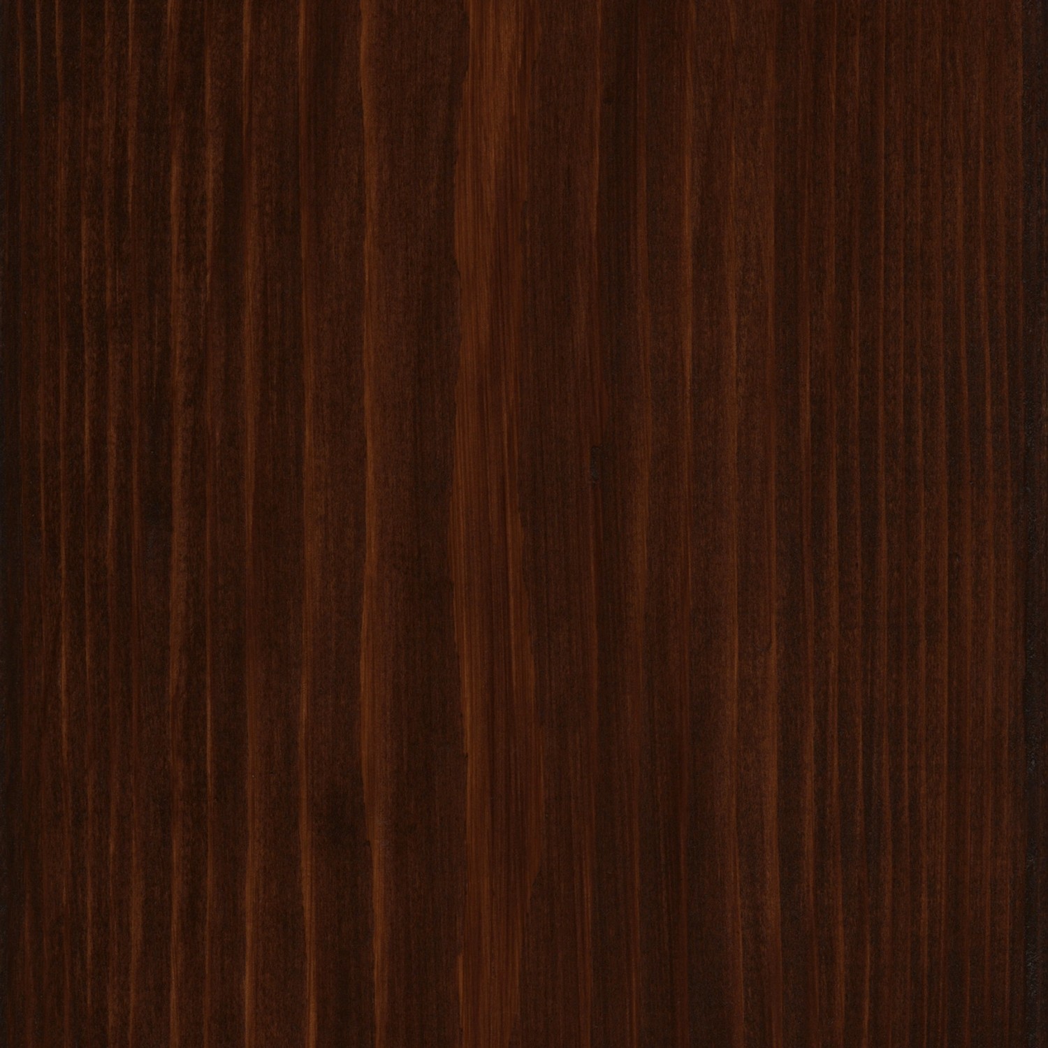 Holzoberfläche mit OBI Hybridlasur Premium in Palisander, 2,5 l. Holzlasur für Innen & Außen.