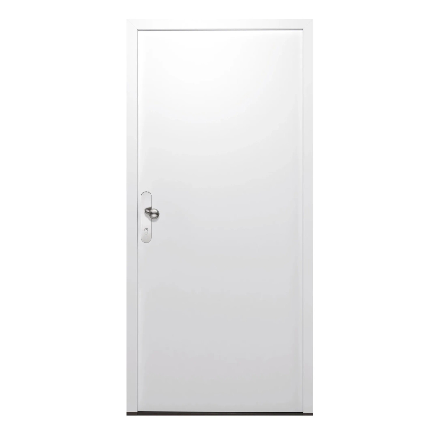 Hörmann Sicherheitstür KSI Thermo46 Verkehrsweiß 100 cm x 210 cm DIN L