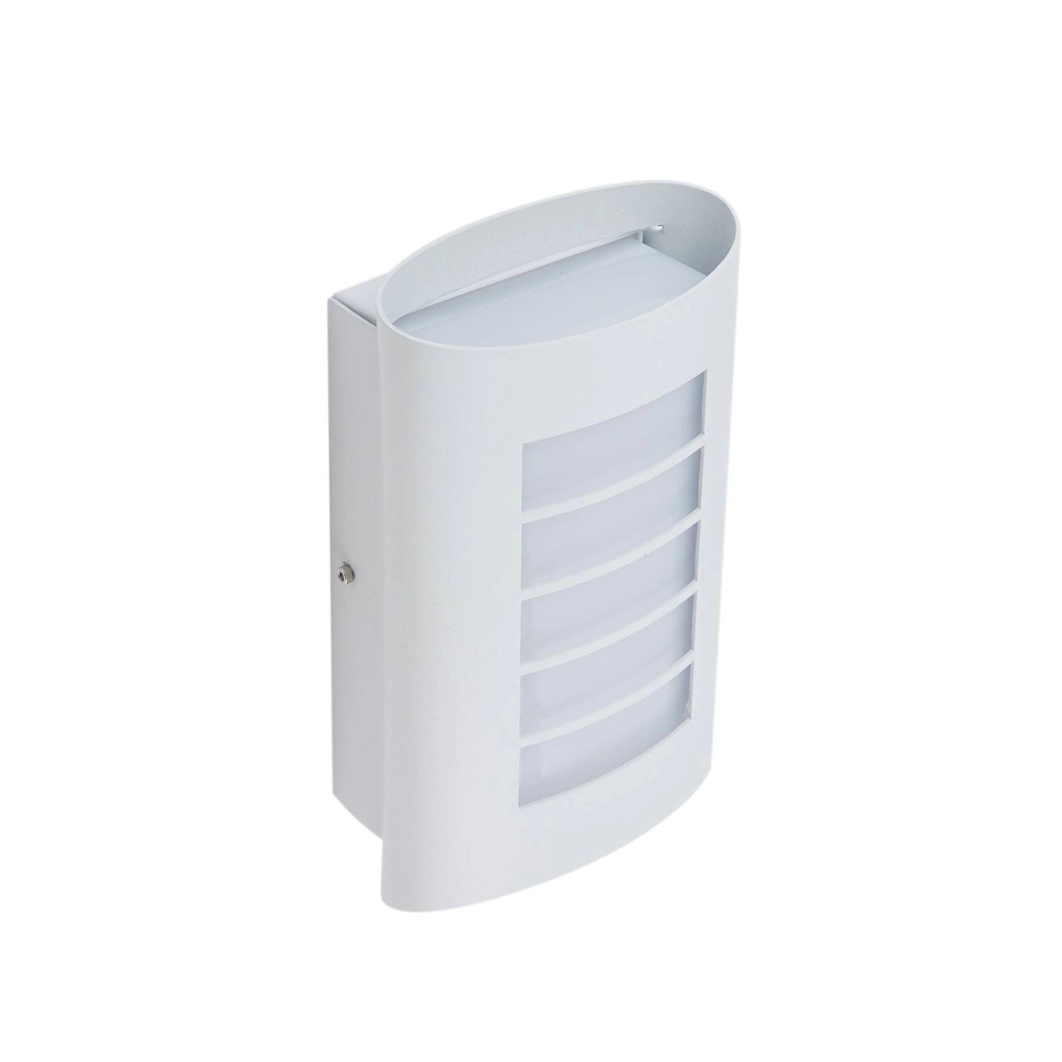 Thumbnail - Lindby LED Wandleuchte Außen Ismael 10025922 Spritzwassergeschützt Modern in Weiß aus Aluminium 1-flammig