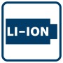 Symbol für Lithium-Ionen-Akku (Li-Ion) für Bosch Professional Akku-Starterset
