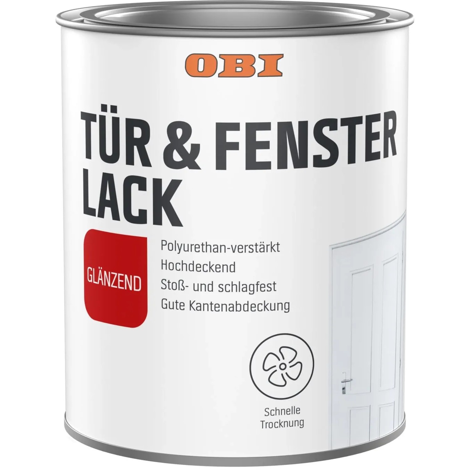 OBI Fenster- und Türenlack Weiß glänzend 750 ml günstig online kaufen