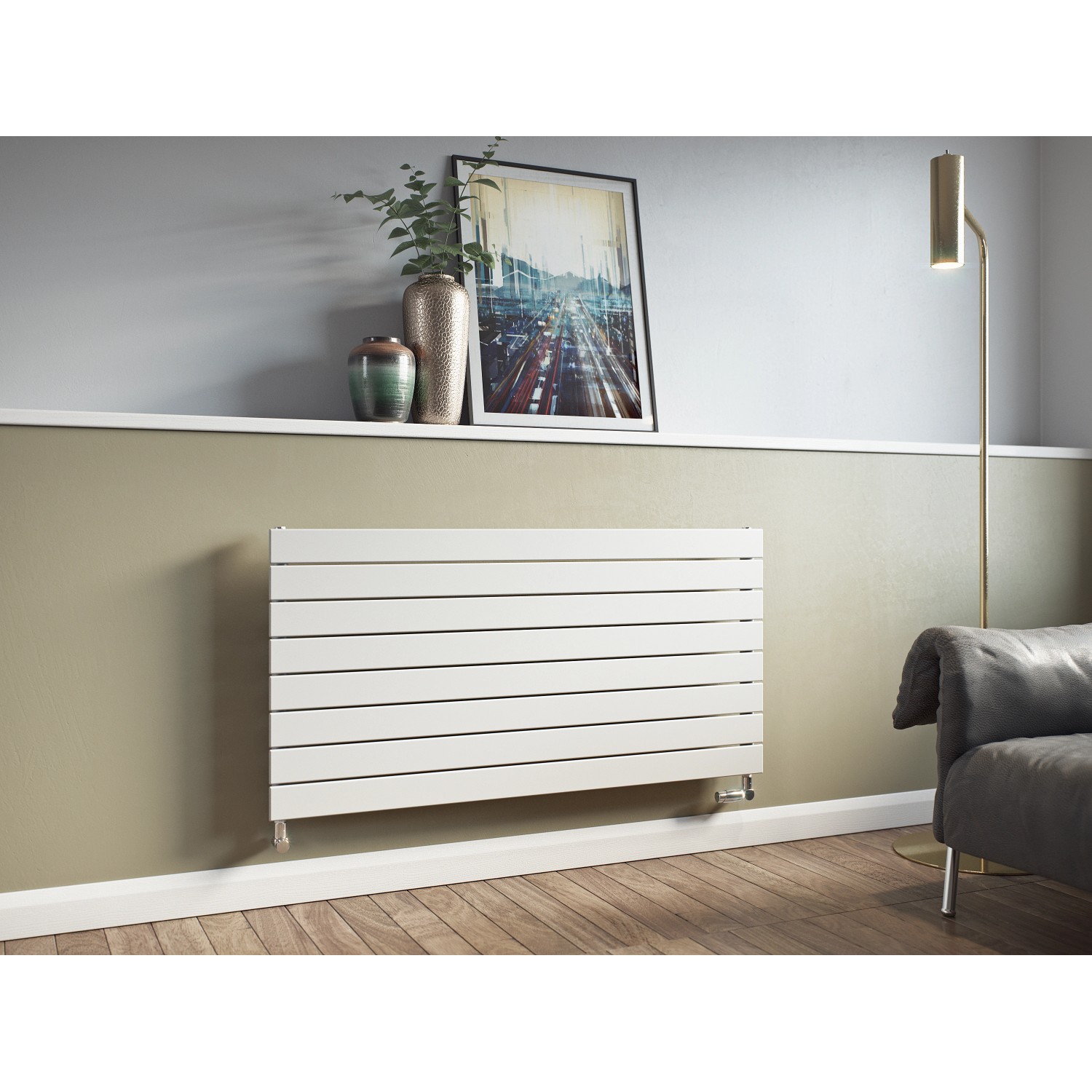 Ximax Raumheizkörper P1 Horizontal 520 mm x 1200 mm Weiß 677 Watt günstig online kaufen