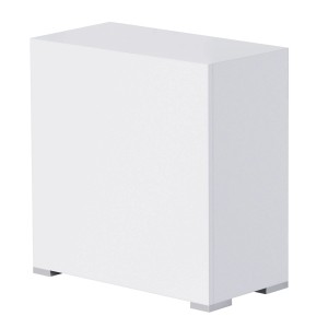 Oase Aquariumunterschrank StyleLine 125 in Weiß, schlichtes Design mit Stauraum.