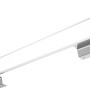 Pelipal LED Aufsatzleuchte, 60 cm, Chrom glänzend, für Spiegel im Bad.