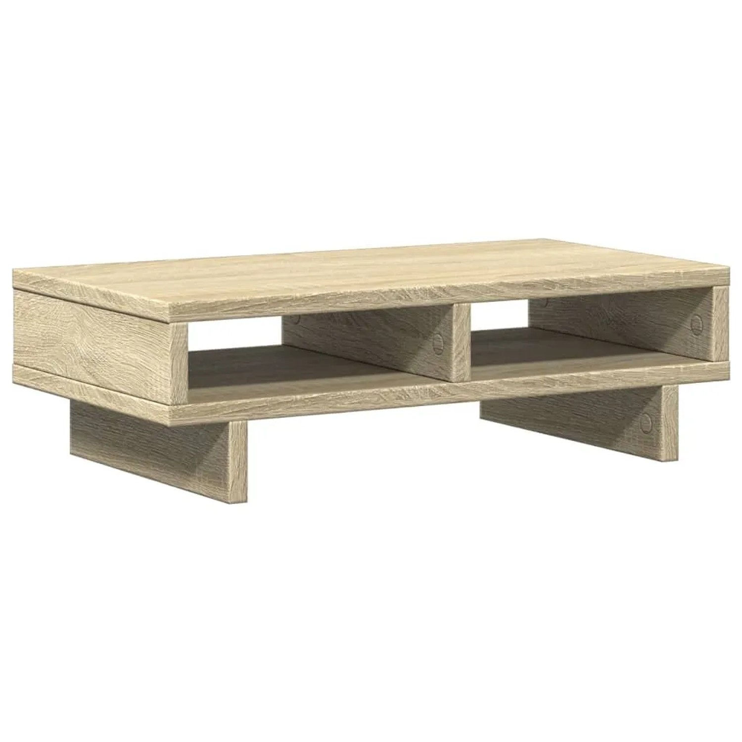 vidaXL Monitorständer Sonoma-Eiche 50x27x15 cm Holzwerkstoff 854744
