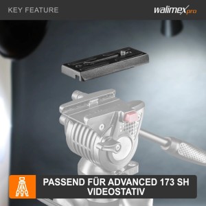 Walimex Pro Advanced 173 Sh Schnellwechselplatte