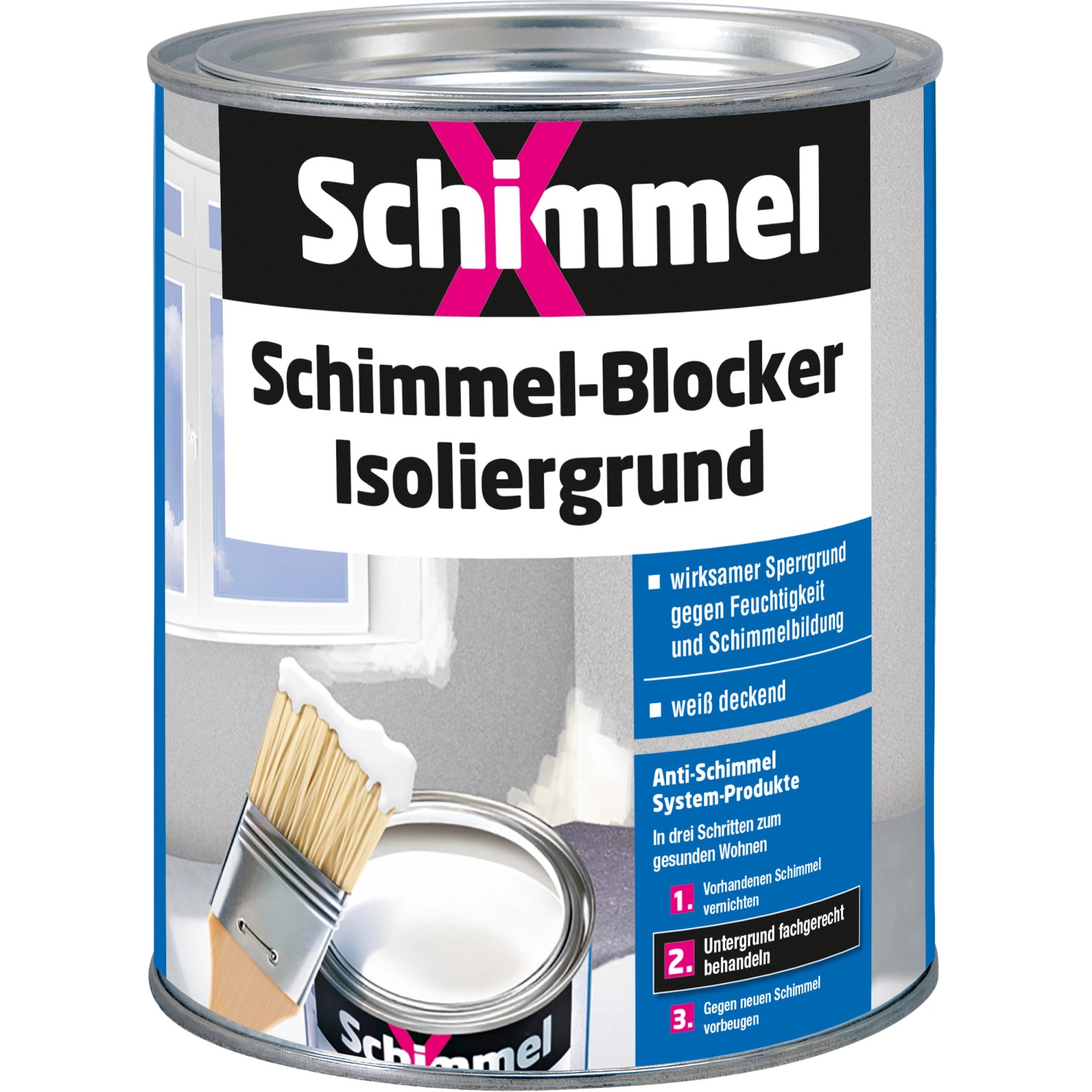 SchimmelX Schimmel-Blocker Isoliergrund 750 ml