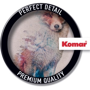 Komar Wandbild Animal Forest Fox, 30x40 cm. Detailreiches Bild eines Fuchses.