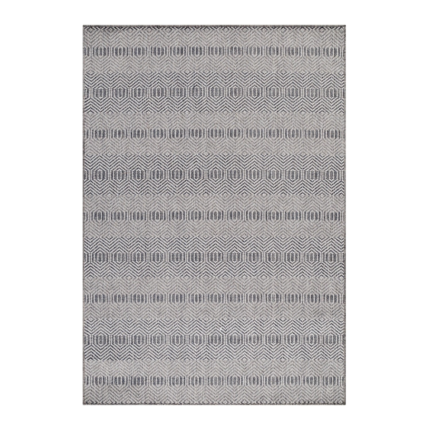 Ayyildiz In- und Outdoor-Teppich Aruba 4903 Grau 80 cm x 250 cm günstig online kaufen
