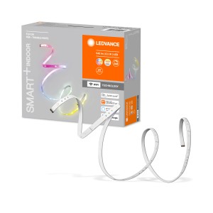 Ledvance Smart+ WiFi LED-Strip Flex Klar 200cm mit Verpackung. Smarte Leuchte für indirekte Beleuchtung.